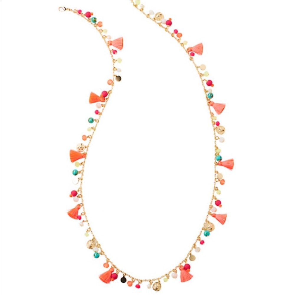 Lilly Pulitzer Confetti Tassel Necklace